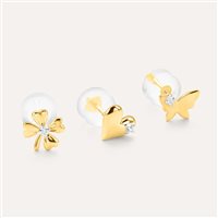 Pendientes Stroili Oro Mujer in Oro amarillo 1435980 - 1435980